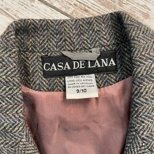 Vintage tweed blazer